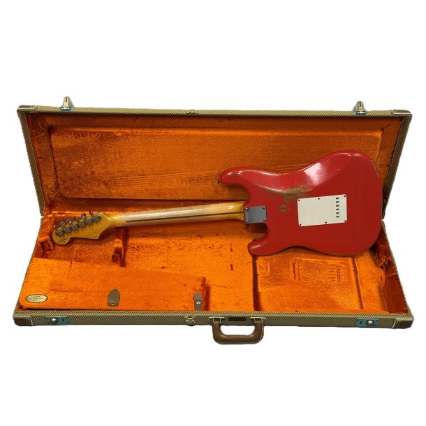 (BRUGT) Fender Custom Shop Stratocaster 1957 Relic' Fiesta Red 2009